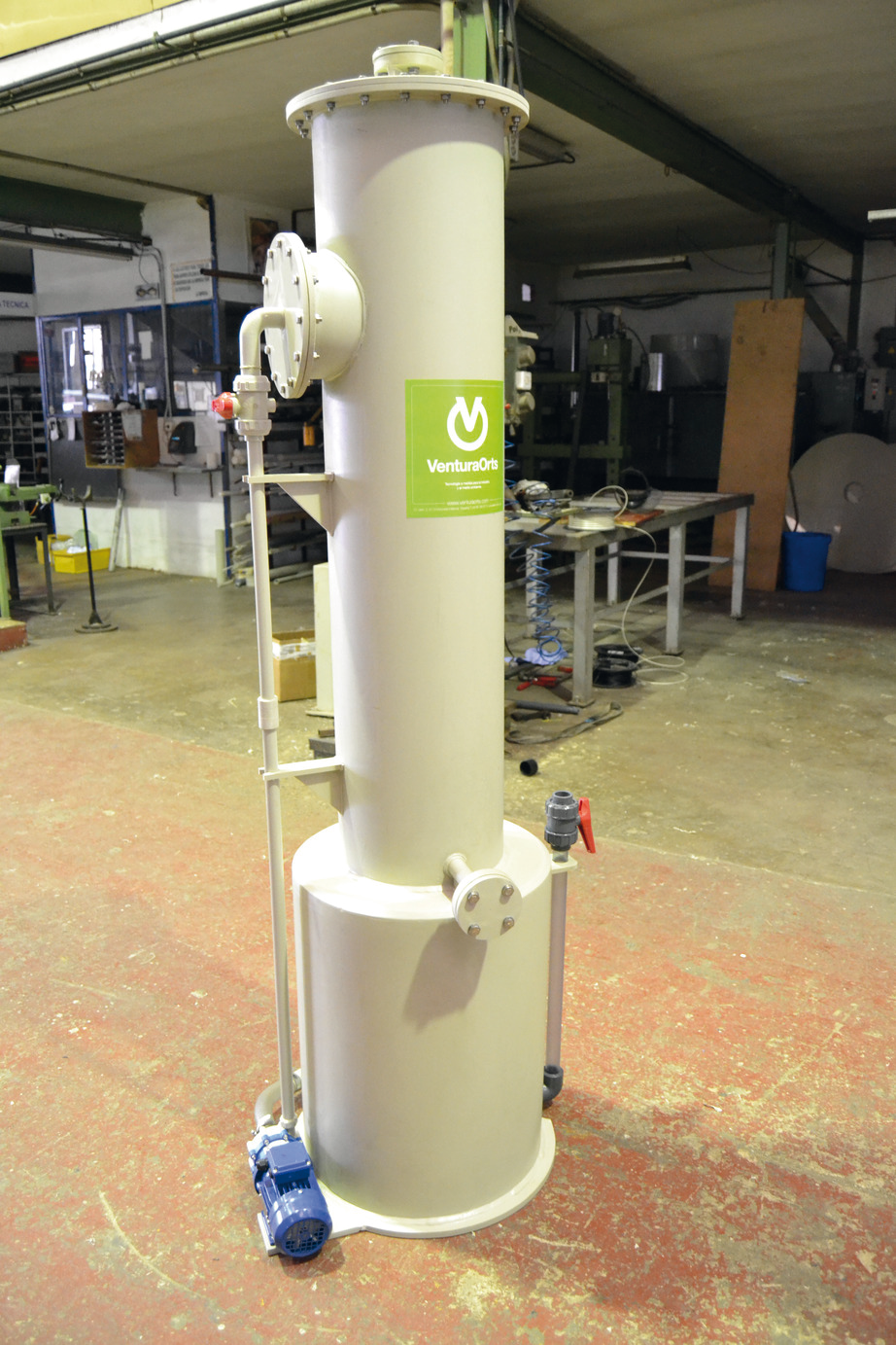 Tecnología para el lavado depuración gases